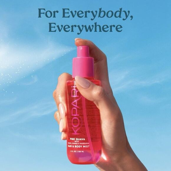 Kopari Pink Guava Hair Body Mist, Mango, Mandarin, Coconut, Vanilla, Sandalwood - Picture 13 of 15